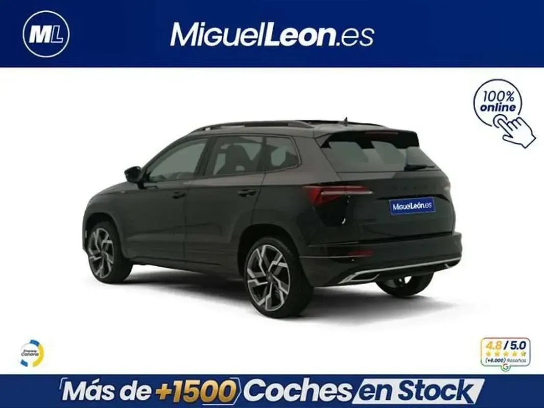 Usado Skoda Karoq Selection 150 CV (110 kW) 2026 Negro SUV