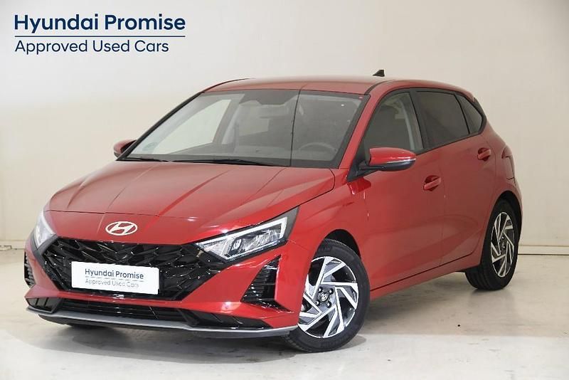 Rojo Usado 2024 Hyundai i20 | 19.490 € (Un poco caro) - Imagen 1/4