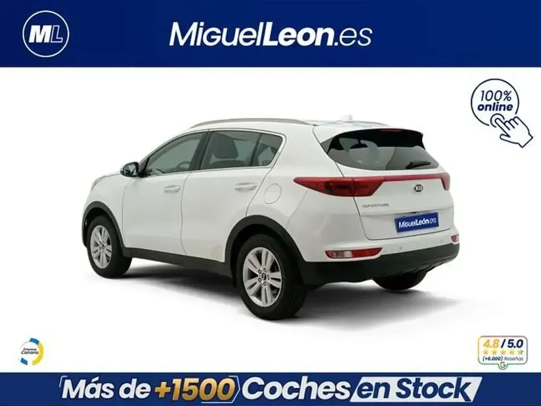 Usado Kia Sportage 132 CV (97 kW) 2017 Blanco SUV