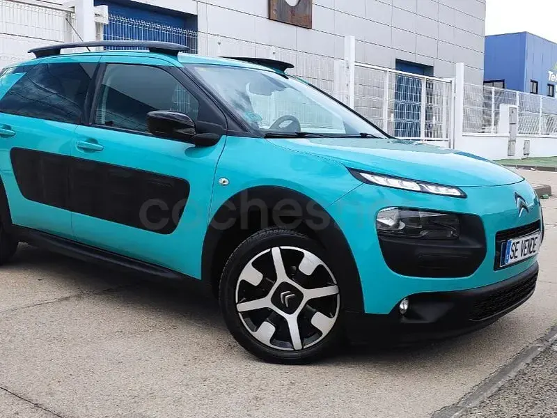 Usado Citroën C4 Shine 100 CV (73 kW) 2016 Verde Berlina