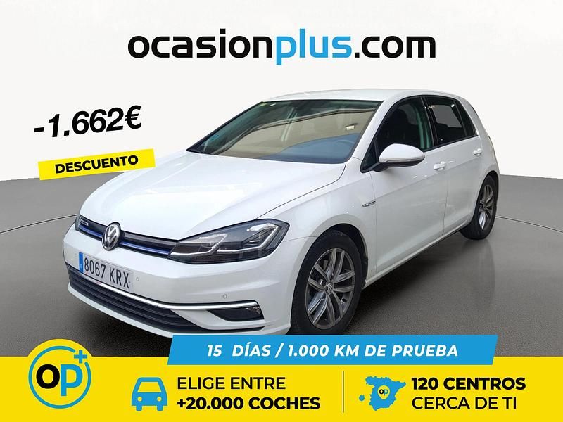 Blanco Usado 2018 VW Golf VII Advance | 18.290 € (Precio justo) - Imagen 1/4