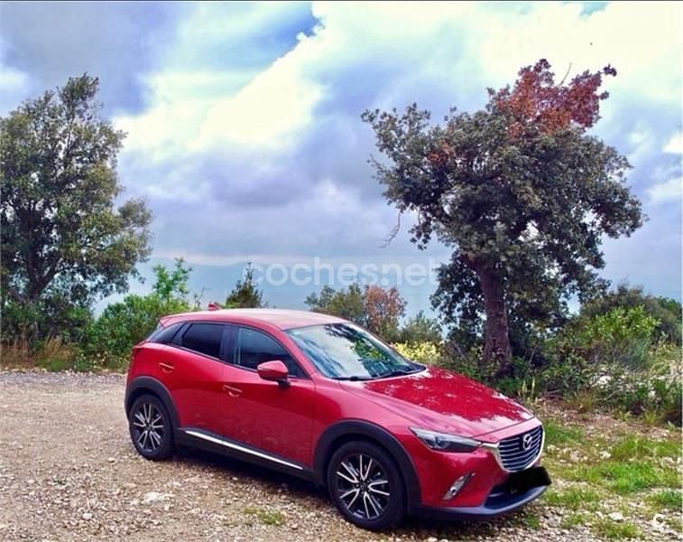 Usado Mazda CX-3 105 CV (77 kW) 2016 Granate SUV
