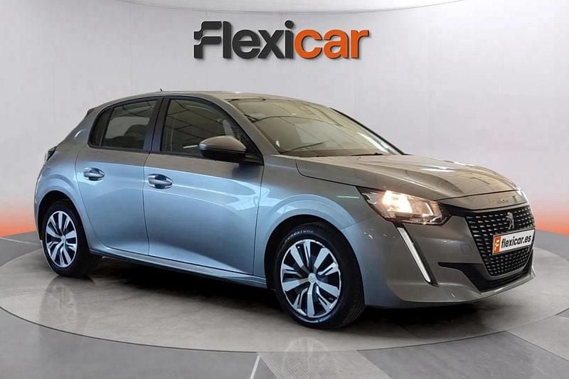 Gris Usado 2020 Peugeot 208 Active Utilitario | 8490 € (Super precio) - Imagen 1/4