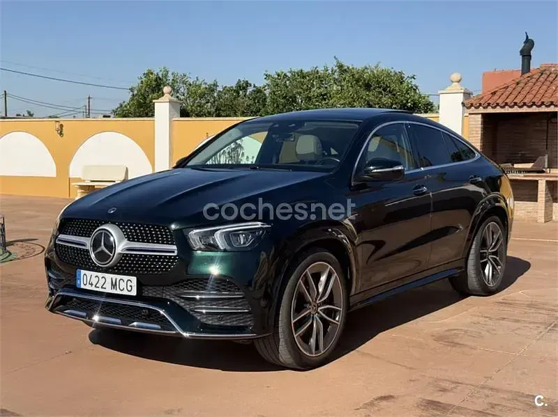 Usado Mercedes GLE400 330 CV (242 kW) 2022 Verde Coupe