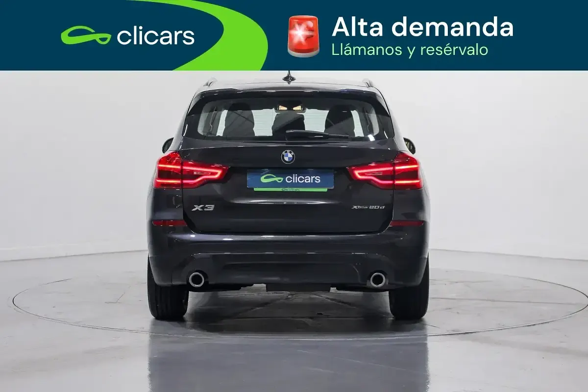 Usado BMW X3 190 CV (139 kW) 2018 Gris / plata SUV