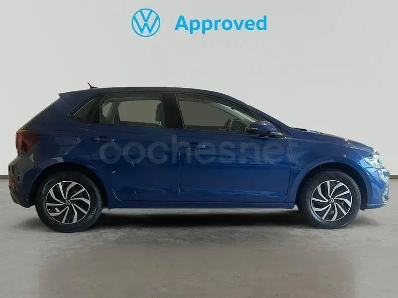 Usado VW Polo Life 95 CV (69 kW) 2024 Azul Berlina