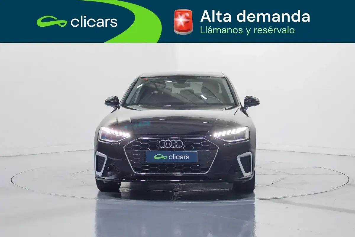 Usado Audi A4 S-Line 136 CV (100 kW) 2021 Negro Berlina
