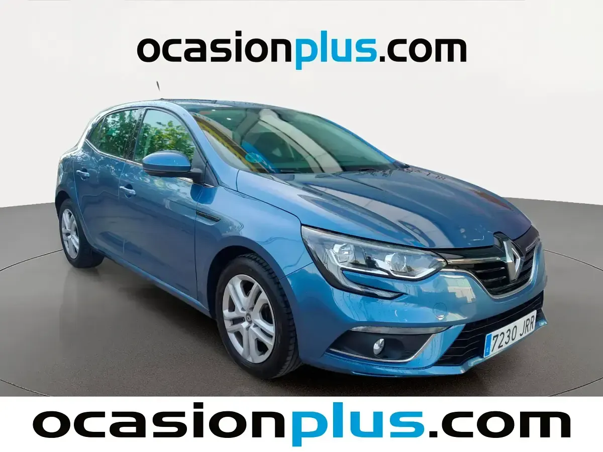 Usado Renault Mégane III Intens 130 CV (95 kW) 2016 Azul Berlina