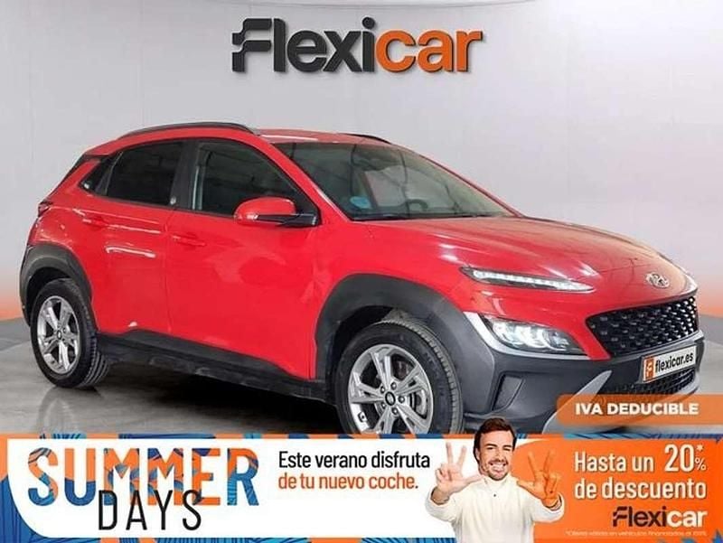 Rojo Usado 2022 Hyundai Kona SUV | 12.890 € (Precio justo) - Imagen 1/4