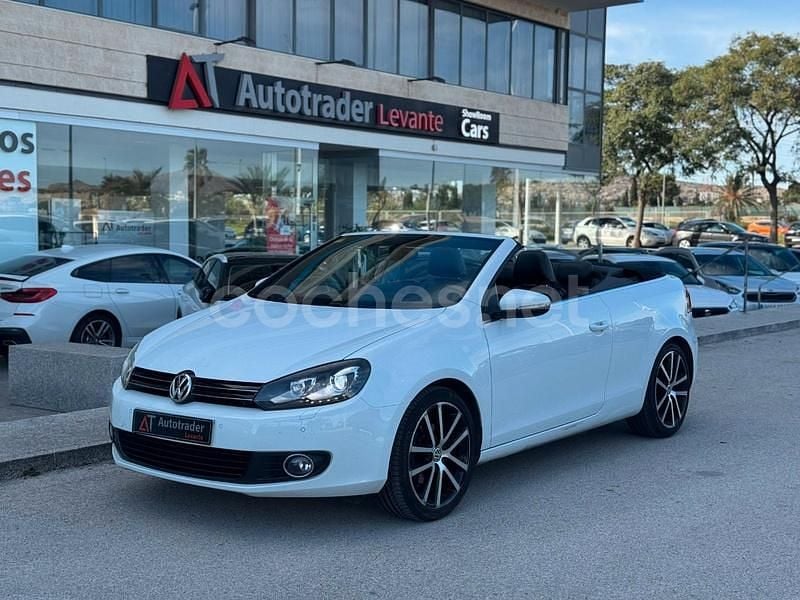 Blanco Usado 2012 VW Golf Cabriolet Descapotable | 8989 € (Precio justo) - Imagen 1/4