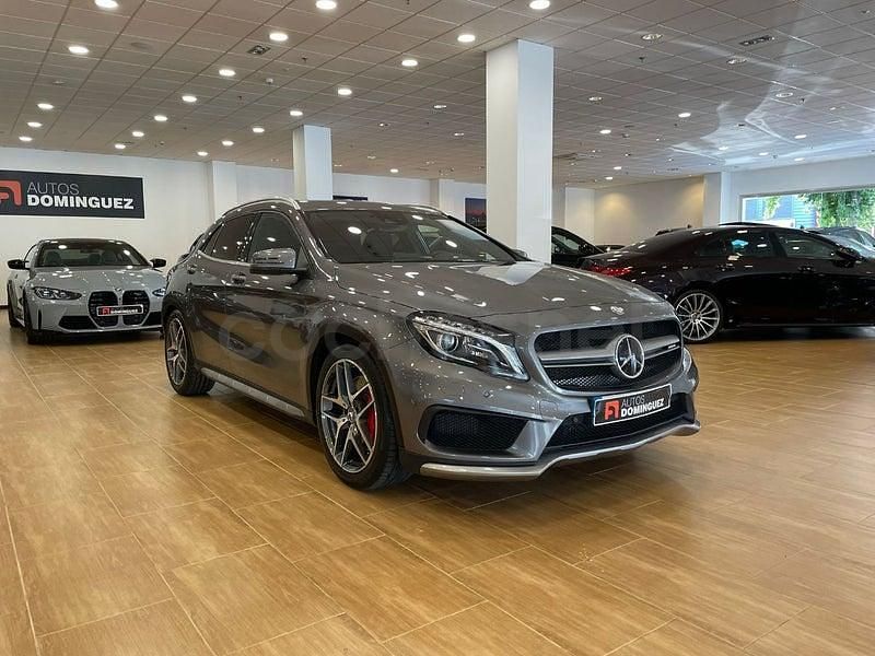 Usado Mercedes GLA45 AMG 381 CV (280 kW) 2016 Gris / plata SUV
