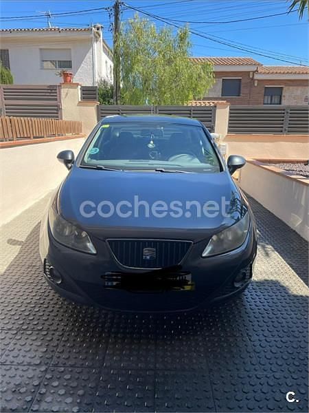 Usado Seat Ibiza Style 85 CV (62 kW) 2010 Negro Berlina