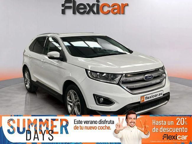 Blanco Usado 2016 Ford Edge Titanium SUV | 19.490 € (Precio justo) - Imagen 1/4
