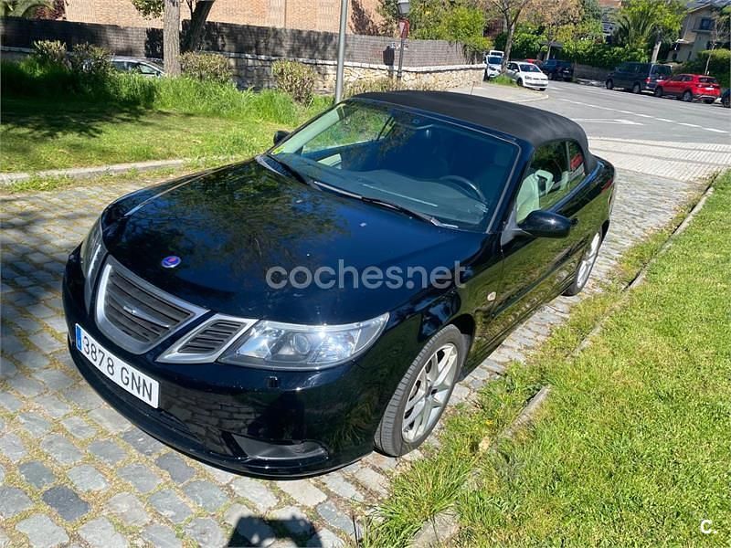 Negro Usado 2009 Saab 9-3 Cabriolet Vector Descapotable | 7600 € - Imagen 1/4