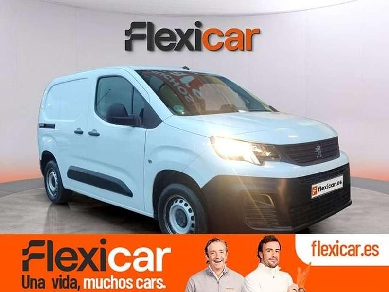 Blanco Usado 2021 Peugeot Partner S Monovolumen | 9690 € (Buen precio) - Imagen 1/4