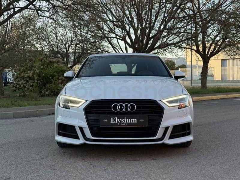 Używany Audi A3 S-Line 150 KM (110 kW) 2019 Biały Sedan/Limuzyna