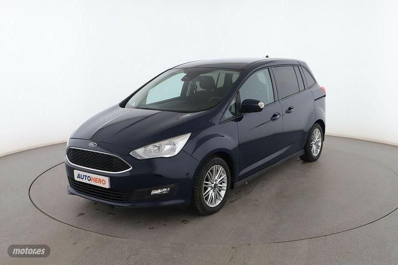 Azul Usado 2019 Ford Grand C-Max Trend Monovolumen | 14.399 € (Precio justo) - Imagen 1/3