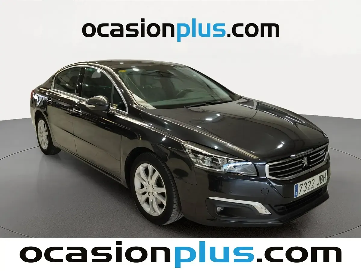 Usado Peugeot 508 Allure 150 CV (110 kW) 2014 Gris Berlina