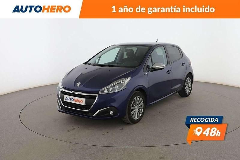 Azul Usado 2016 Peugeot 208 Style Utilitario | 8099 € (Precio justo) - Imagen 1/3