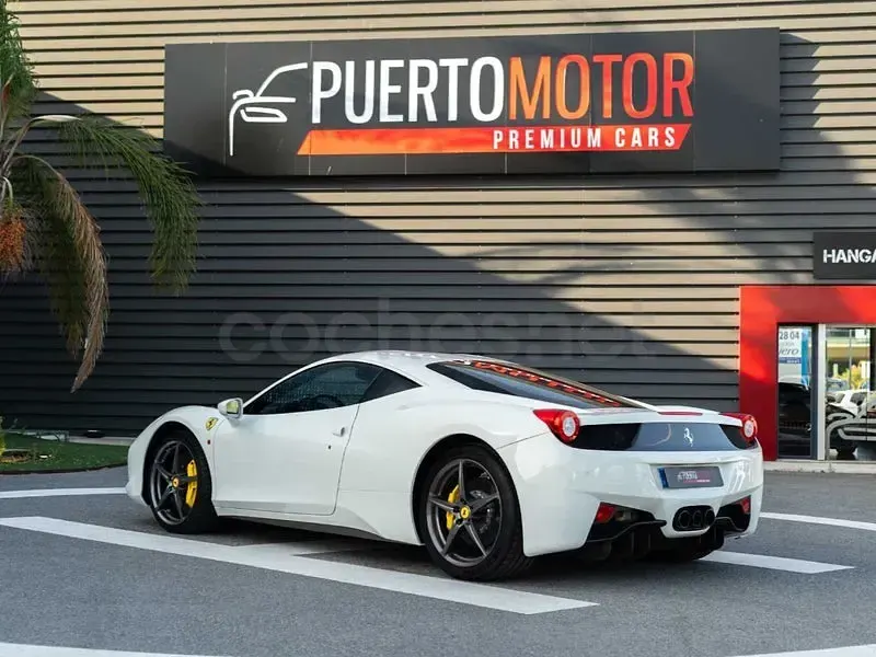 Usado Ferrari 458 570 CV (419 kW) 2013 Blanco Coupe