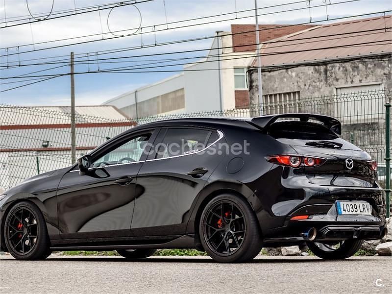 Usado Mazda 3 186 CV (136 kW) 2021 Negro Berlina