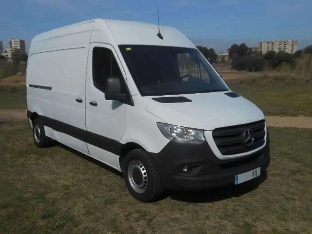 Usado Mercedes Sprinter 114 CV (83 kW) 2019 Blanco Van