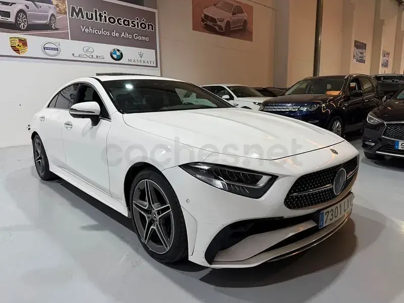 Usado Mercedes CLS400 330 CV (242 kW) 2022 Blanco Coupe