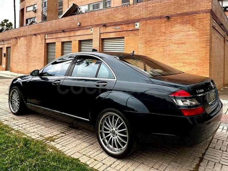 Usado Mercedes S500 388 CV (285 kW) 2007 Azul Berlina