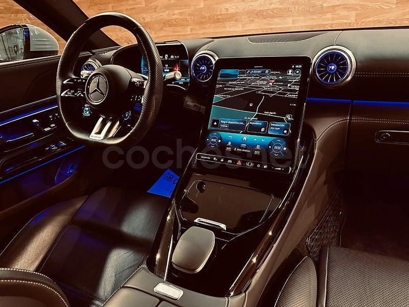 Usado Mercedes SL43 AMG AMG 381 CV (280 kW) 2022 Gris / plata Descapotable