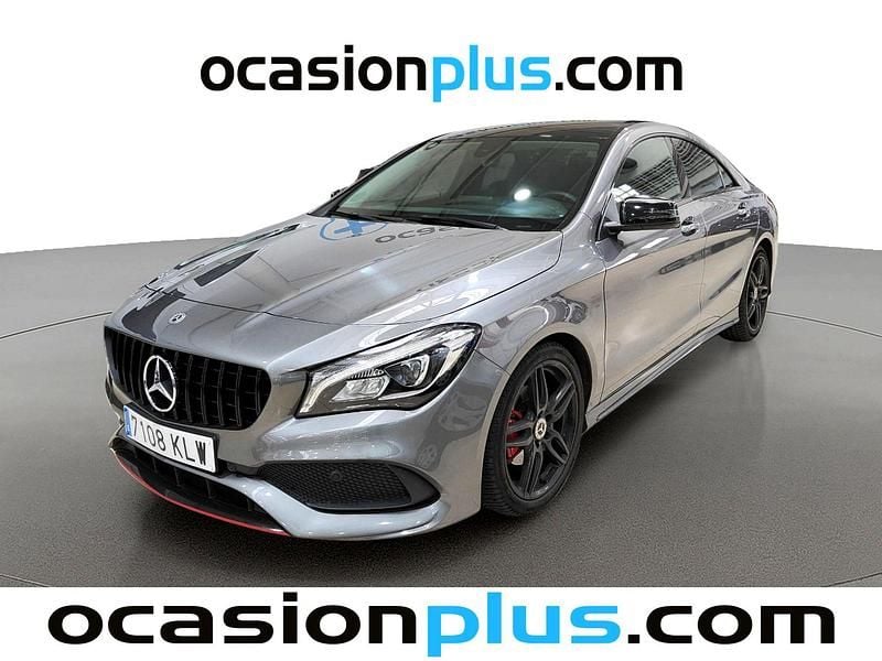 Gris Usado 2018 Mercedes CLA180 AMG Berlina | 20.900 € (Precio justo) - Imagen 1/4