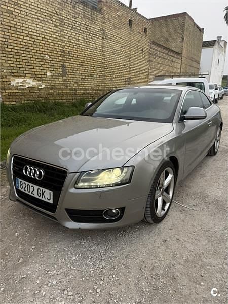 Usado Audi A5 S-Line 240 CV (176 kW) 2009 Gris / plata Coupe
