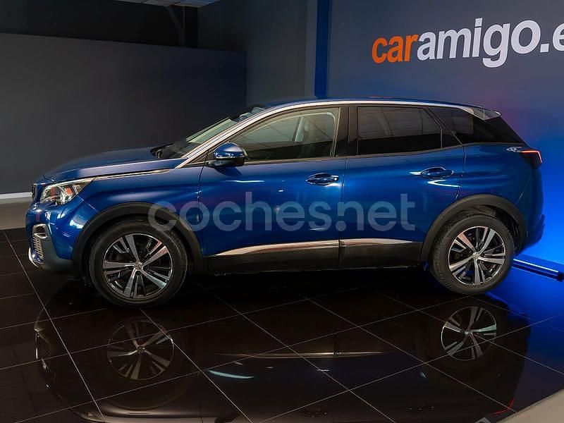 Usado Peugeot 3008 Allure 130 CV (95 kW) 2016 Azul SUV