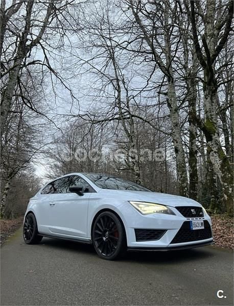 Usado Seat Leon SC CUPRA 280 CV (205 kW) 2015 Blanco Utilitario