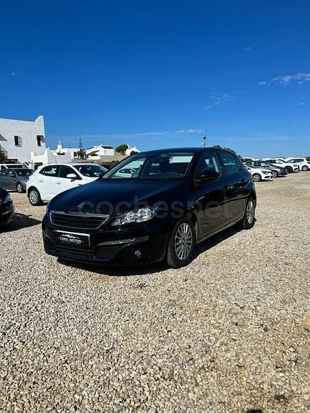 Usado Peugeot 308 Business-Line 100 CV (73 kW) 2016 Negro Berlina