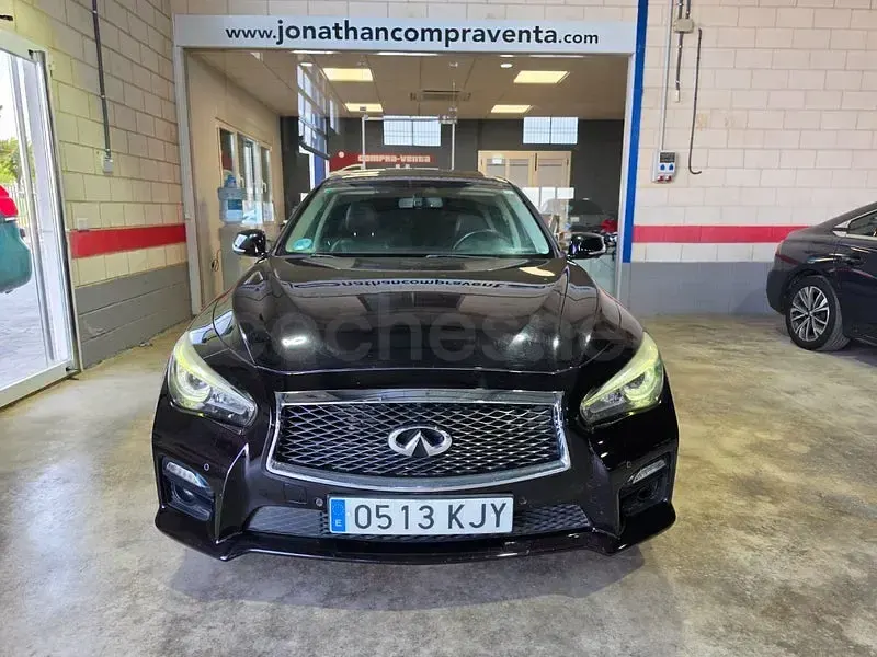 Usado Infiniti Q50 Premium 170 CV (125 kW) 2018 Negro Berlina