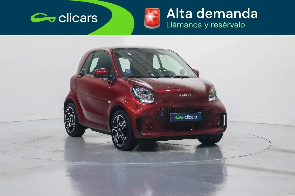 Usado Smart ForTwo Electric Drive Pulse 60 kW (82 CV) 2022 Rojo Coupe