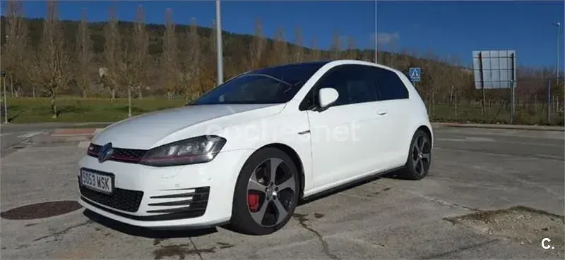 Usado VW Golf VII GTI 230 CV (169 kW) 2014 Blanco Berlina