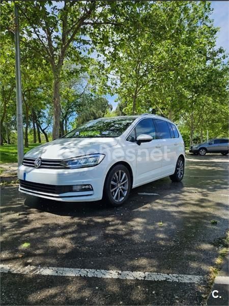 Blanco Usado 2016 VW Touran Sportline Monovolumen | 16.500 € (Precio justo) - Imagen 1/4