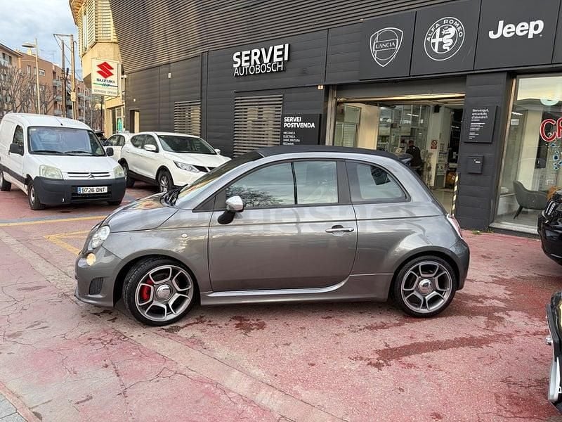 Usado Abarth 595C Competizione 160 CV (117 kW) 2013 Gris / plata Descapotable