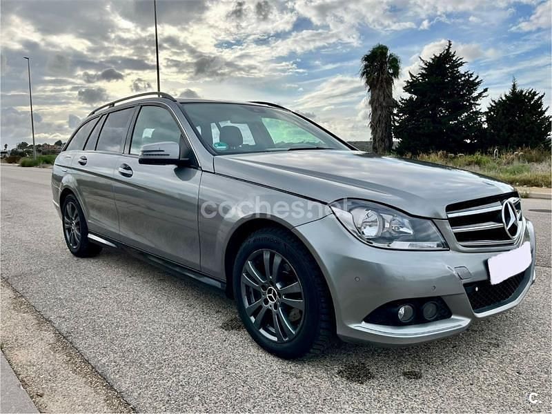 Gris / plata Usado 2013 Mercedes C250 Familiar | 8500 € (Precio justo) - Imagen 1/4