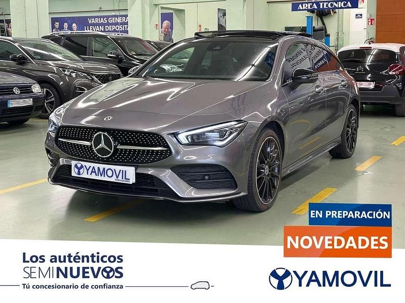Gris Usado 2023 Mercedes CLA250e Shooting Brake Familiar | 38.450 € (Precio justo) - Imagen 1/4