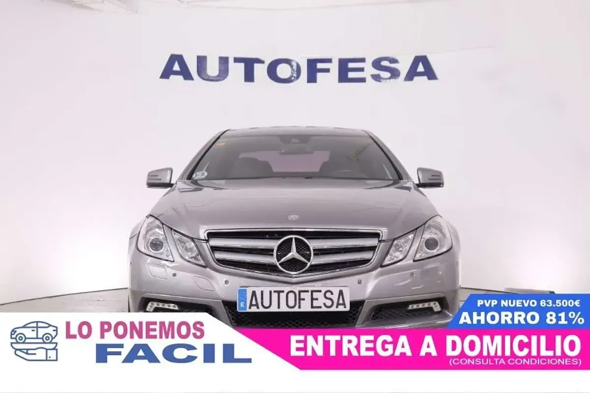 Usado Mercedes E350 231 CV (169 kW) 2010 Gris Coupe