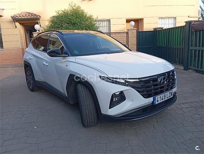 Blanco Usado 2022 Hyundai Tucson SUV | 27.000 € (Un poco caro) - Imagen 1/4