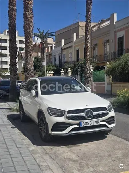 Usado Mercedes GLC300 245 CV (180 kW) 2019 Blanco SUV