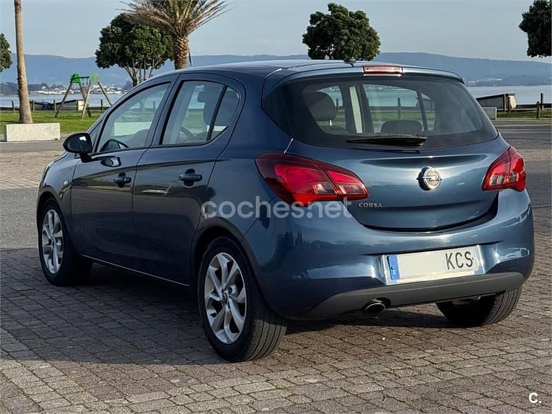 Usado Opel Corsa Selective 95 CV (69 kW) 2017 Azul Utilitario