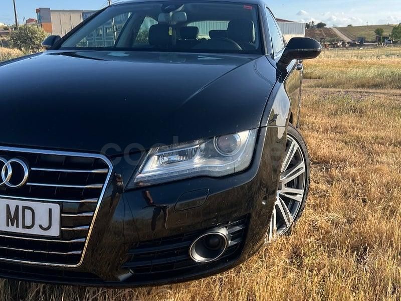Usado Audi A7 Sportback 313 CV (230 kW) 2013 Negro Utilitario