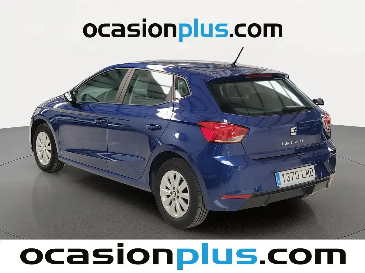 Usado Seat Ibiza Reference 95 CV (69 kW) 2021 Azul Utilitario
