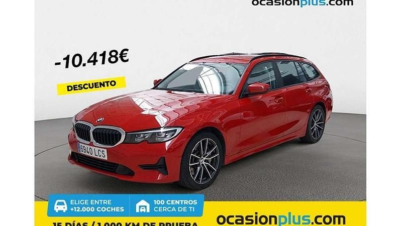 Rojo Usado 2019 BMW 330 Familiar | 31.810 € (Super precio) - Imagen 1/4