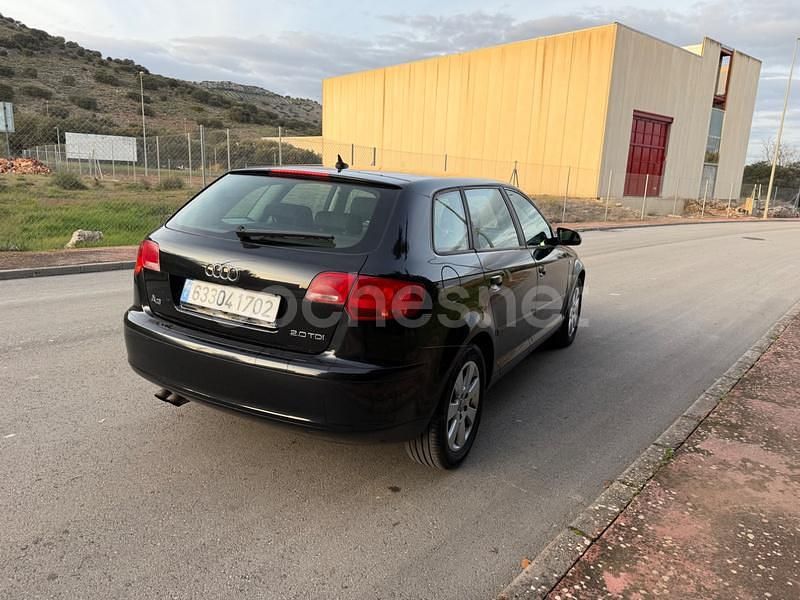 Usado Audi A3 Ambition 140 CV (102 kW) 2006 Negro Berlina