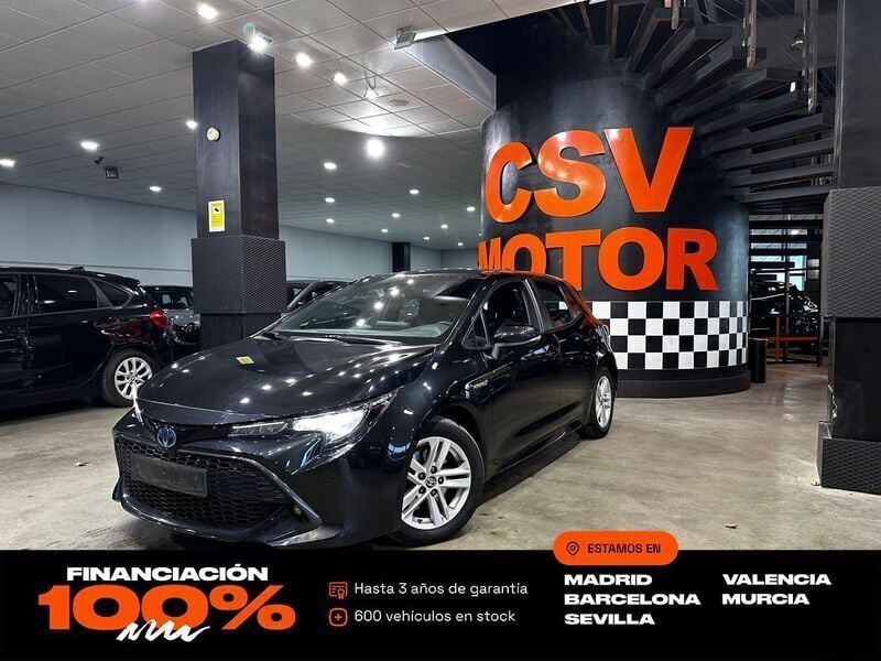 Negro Usado 2022 Toyota Corolla Advance Berlina | 20.850 € (Buen precio) - Imagen 1/4